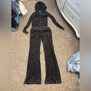 Grey vintage juicy tracksuit